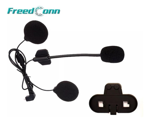 Audífonos /microfono 8 Pin + Soporte Pinza Freedconn T-com 