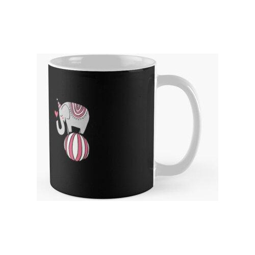 Taza Elefante De Circo Calidad Premium