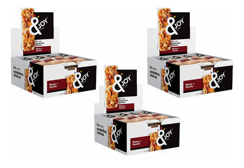 03 Cx Barra Mixed Nuts &joy Agtal Cereal Amendoas (36 X30g) 