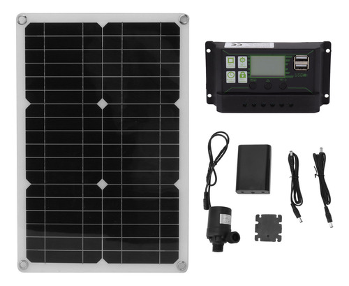 Kit De Bomba De Agua Con Panel Solar Monocristal