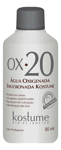 Oxidante Cremoso Kostume 20 Vol. 90  Ml.