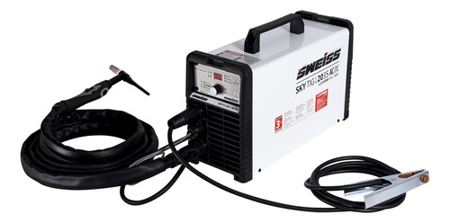 Soldadora Inversor Sweiss Skytig 2035 AC/DC (Especial para Aluminio) 110V/220V + Antorcha y Pedal