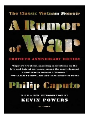 A Rumor Of War - Philip Caputo. Eb16