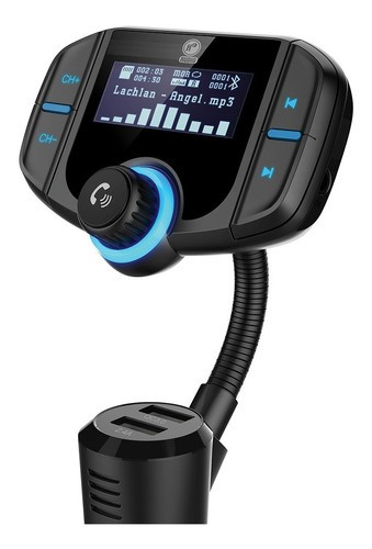 Transmisor Bt - Kit Manos Libres Wireless 2 En 1 Hf-bt90