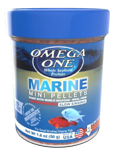 Marine Mini Pellets 50gr Micro Gránulos Peces Marinos Pecera