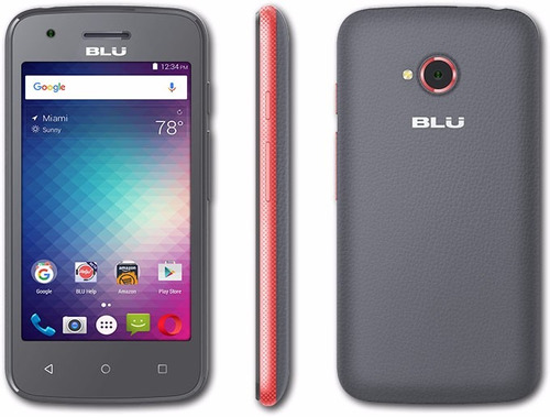 Telefono Android Blu Dash L2 6.0 Dualsim 4g Pin Wifi Gris