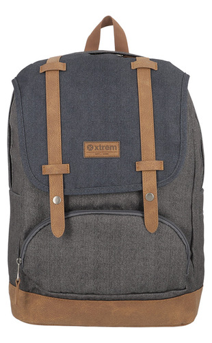 Mochila Notebook Xtrem Straps 4xt Gris 16 