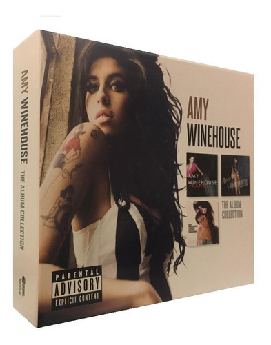 The Album Collection - Amy Winehouse - 3 Discos Cd - Boxset