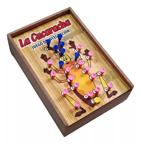 Juego la Cucaracha en Madera Artesanal de Lujo - Crafts Colombia