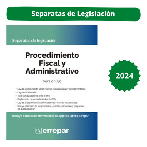 Ley Separata Procedimiento Fiscal Y Administrativo