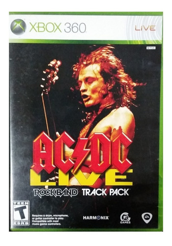 Acdc  Ac/dc Rock Band Nuevo Xbox 360 Sellado Sin Celofan