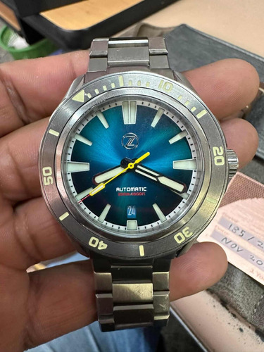 Zelos Swordfish Ti Titanium Reloj