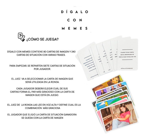 Juego de cartas Dígalo con memes Fight For Your Right