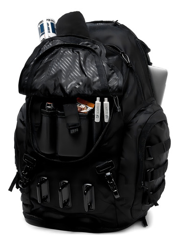 Mochila Oakley Kitchen Sink Black Color Negro Diseño de Tela Lisa