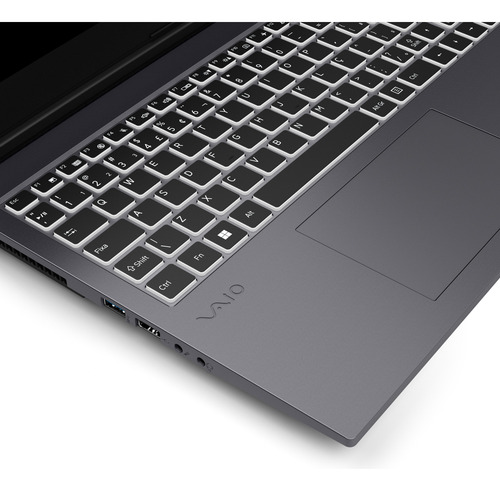Notebook Vaio FH15 VJFH51F11X-B0321H Intel Core I7 12650H 16gb 1tb Ssd Tela 15.6'' Full Hd Antirreflexo Nvidia Rtx 3050 6gb Windows 11 Home Cinza Chumbo