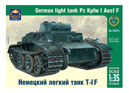 Pz.kpfw. Ausf. Aleman 2 Tanque Ligero Ruso Modelo 1:35