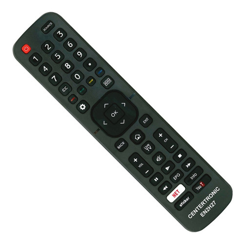 Control Remoto C3192 En2h27 Led Smart Tv Jvc Hisense Pioneer