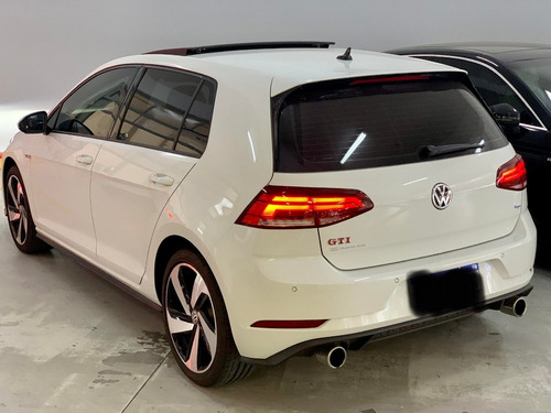 Volkswagen Golf Gti 2019 Connect + Cuero 8500kms Blanco