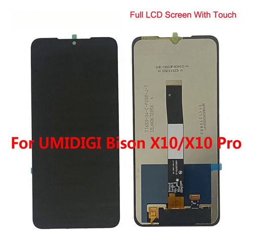 Pantalla Táctil Lcd Para Umidigi X10/x10 Pro