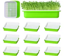 Comprar Paquete De 10 Bandejas Para Germinar Semillas Bandejas De Cu