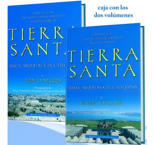 Tierra Santa Biblia Arqueologia Catequesis (2 Volumenes), De Germano,lori. Editorial Biblioteca Autores Cristianos, Tapa Dura En Español