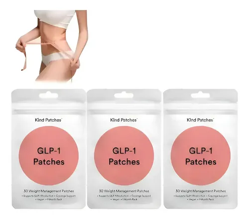 Parches Glp-1, Ingredientes Naturales, 90 Unidades Fc )