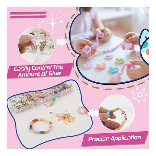 Glue De Joyería Para Cuerda Elástica, Cuerda De Brazalete De