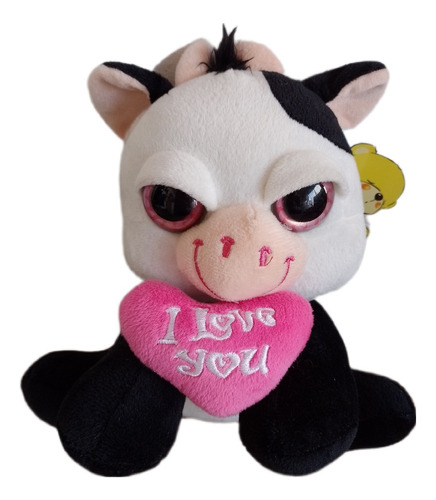 Peluche Vaca Con Corazón I Love You - Ami Toys