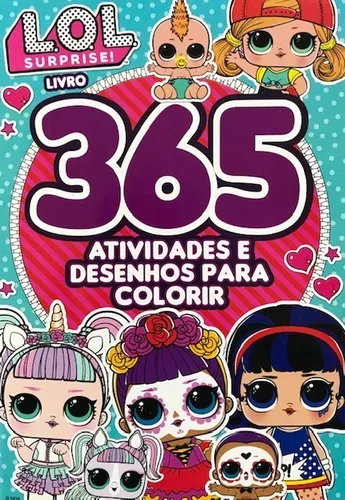 LOL com livro para colorir - Imprimir Desenhos