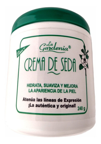 La Gardenia Crema De Seda Artesanal Hidratante Y Humectante