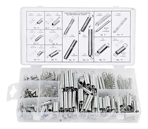 comprar !! Kit De Compresión De Resorte Helicoidal De 200 Piezas