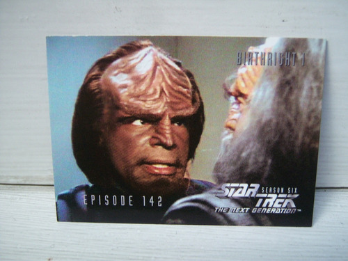 Star Trek The Ng . S06 . Trading Card 585