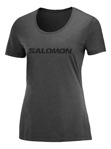 Remera Manga Corta Salomon Mujer Tee Running