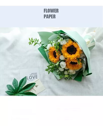 Papel Coreano para Flores – Etiquetado Doble Vista – BOUQUET DE PAPEL®
