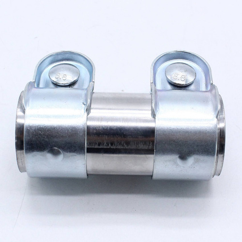 Sistema De Escape De Doble Abrazadera Con Conector De Tubo D