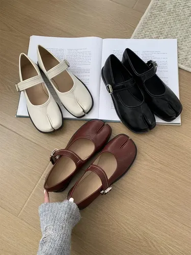 Zapatos Tabi De Estilo Coreano Para Mujer - Primavera De 202
