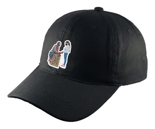 Gorra Clasica Algodón Negra Spiderman R134