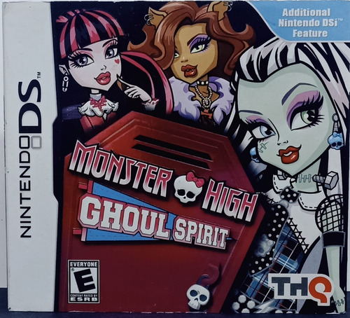 Monster High - Ghoul Spirit / Nintendo Ds / Seminuevo