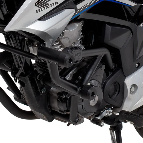 Protetor De Motor E Carenagem Titan 160 Fan 160( Preto)
