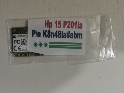 Hp 15 P201la K8n48la Antena Inalambrica (Usado)