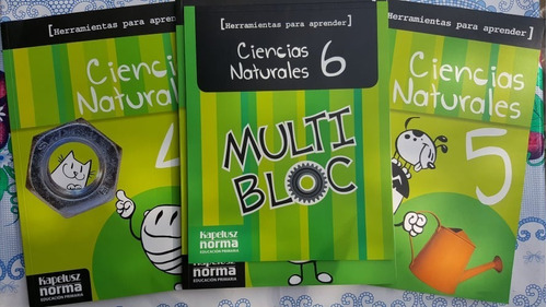 Ciencias Naturales 4 5 6 + Multiblock Kapelusz ( Pack )