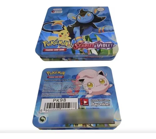 Cartas Pokemones Caja Metálica Idioma 10