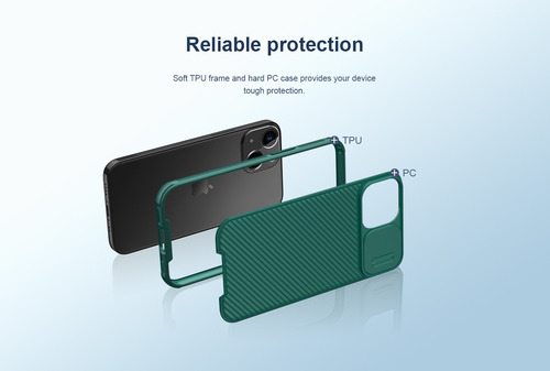 Imagem 6 de 8 de Capa Capinha Nillkin Camshield iPhone 13 Mini 13 13 Pro Max