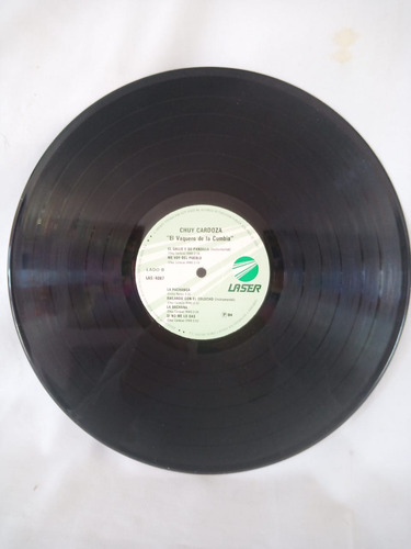Disco Lp Chuy Cardoza El Vaquero De La Cumbia 1984 Laser (Usado)