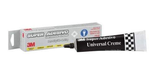 Cola Adesiva Universal Creme 75g 3m