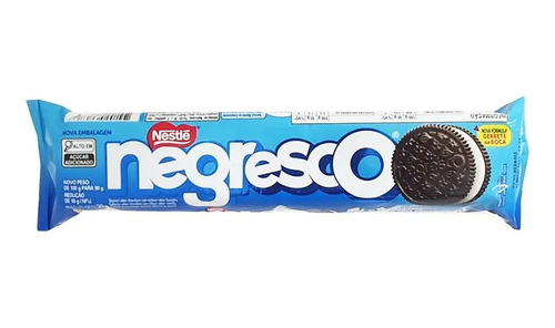 Kit C/20 Biscoito Recheado Nestlé Negresco 90g