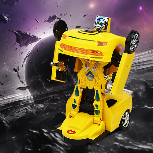 Robot De Coche Transformador Con Control Remoto Inteligente: