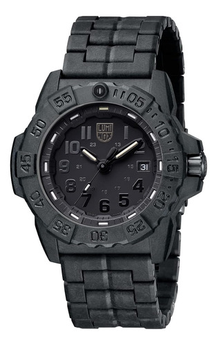 Reloj Para Hombre Luminox Navy Seal Blackout Xs.3502.bo.l 45
