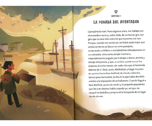Libro Clasicos Ilustrados - Moby Dick
