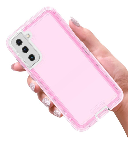 Funda Case De Uso Rudo Para Samsung Transparente Antigolpes